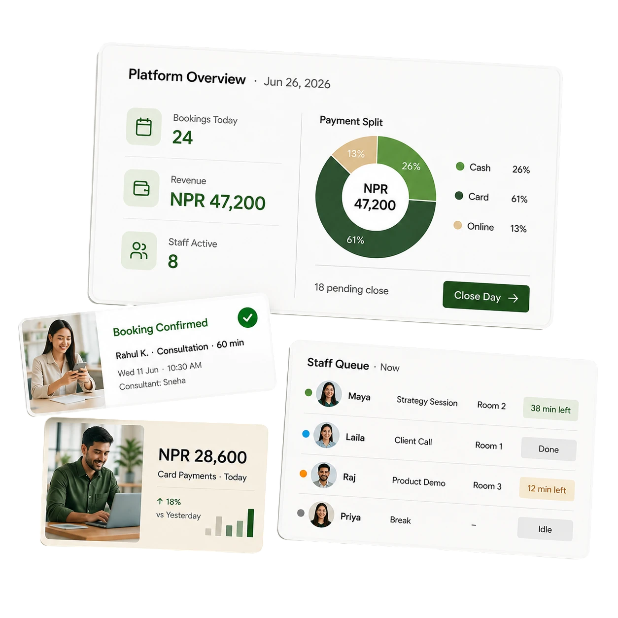 Zennly platform dashboard